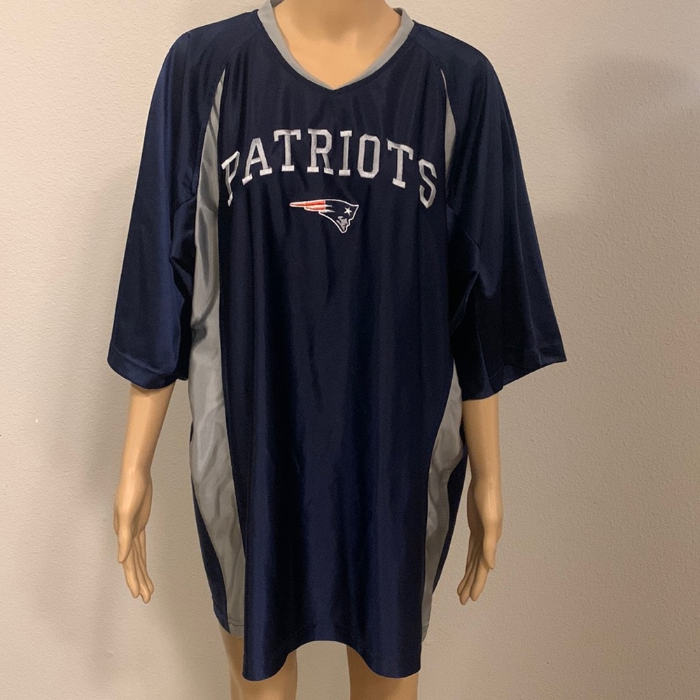 Patriots Heavy Jersey Shirt, XL, Official NFL Team Apparel